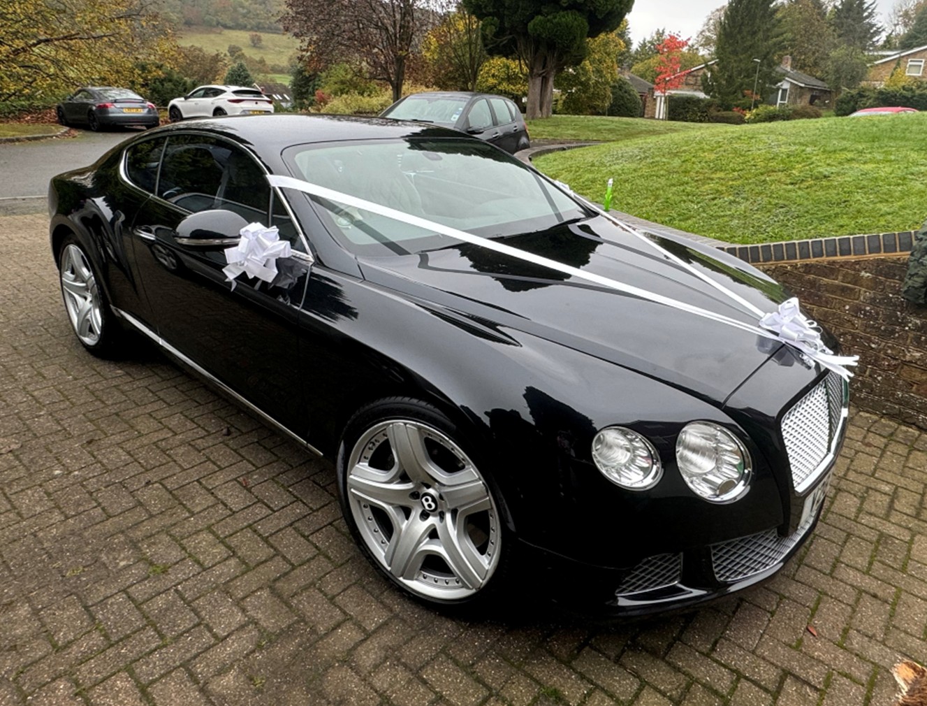 Bentley Continental GT W12 Mulliner Wedding Car in Black